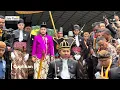 Pembacaan Sabda Raja PB XIV Puruboyo di atas Watu Gilang yang Terkenal Sakral. 