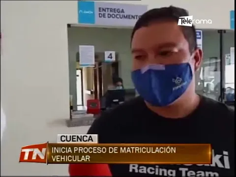 Inicia proceso de matriculación vehicular