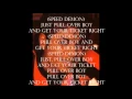Download Lagu Michael Jackson Speed demon Lyrics