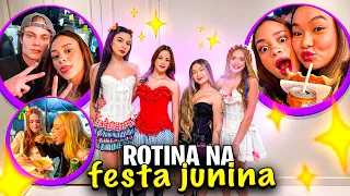 arrume se com a gente para festa junina tudo o que rolou nesse dia maluco 
