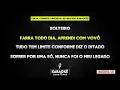 Karaokê - Solinho do Desmantelo - Allê No Beat (Playback de Forró)