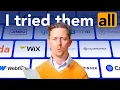 I built one website 20 times to find the BEST website builder