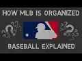 How MLB is Organized Baseball Explained