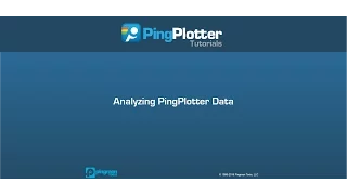 Analyzing PingPlotter Data