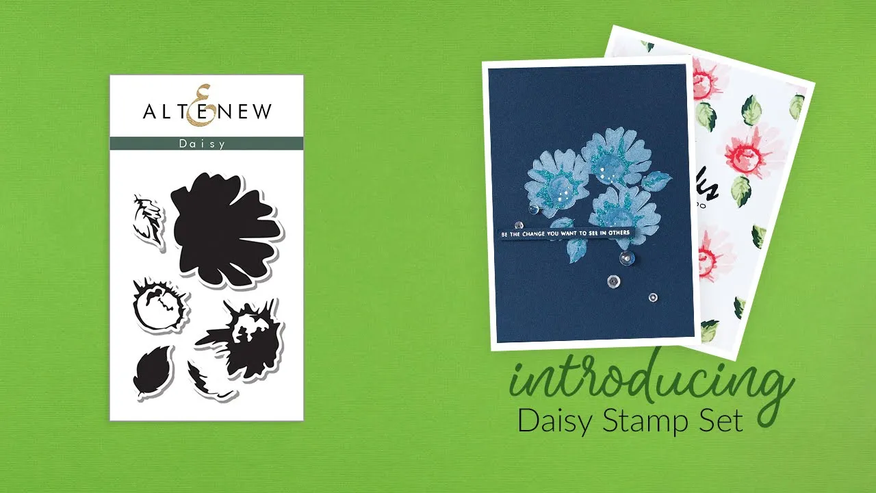 Daisy Stamp Set video preview