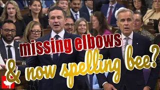 Missing Elbows Now Spelling Bee Poilievre SMOKES Carney In Heated Exchange On Jobs Moving South 