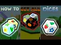 How to get ALL DICES Bee Swarm Simulator