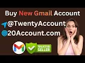 Best 7 Sites to Buy New Gmail Accounts Safely in 2026 Fresh PVA Onboarding Guide