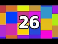 26 Seconds Timer Countdown Colorful Tiles