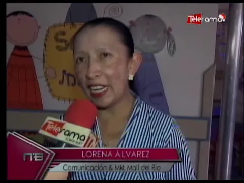 Niños de la unidad pediátrica de SOLCA Cuenca fueron agasajados por Mall del Río