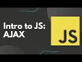 Intro to JS Asynchronous JS and AJAX