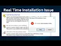 Real time MS SQL Server Installation Issue C is not a valid installation folder