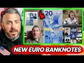 American Reacts to the New Euro Banknote Designs