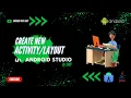 How to Create New Android Studio JAVA 2023 AndroidWithShiv