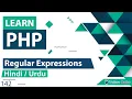 Download Lagu PHP Regular Expressions Tutorial in Hindi Urdu