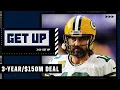 Breaking down Aaron Rodgers new contract with the Packers Get Up