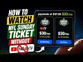 How To Watch NFL Sunday Ticket Without Youtube TV 2026