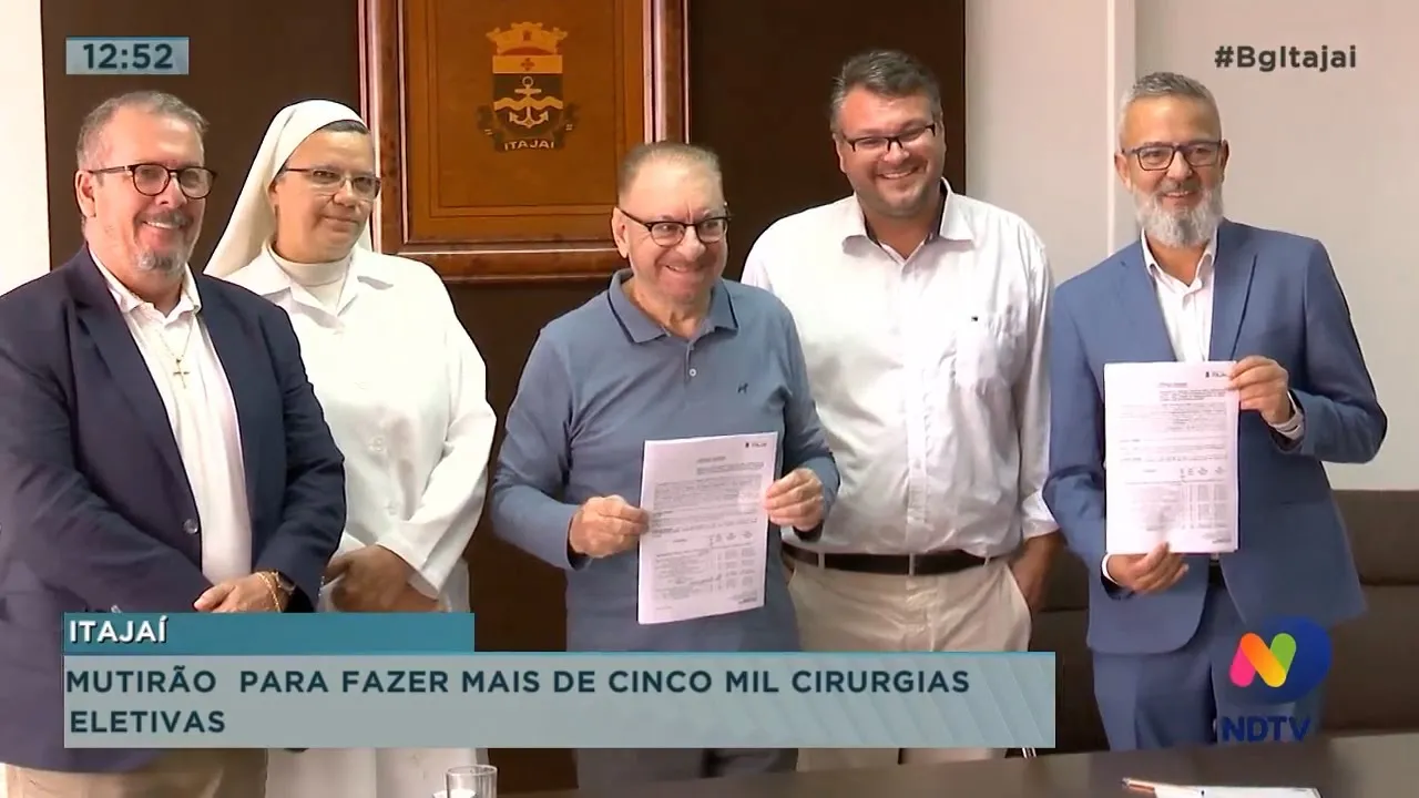 Mutirão para fazer mais de cinco mil cirurgias eletivas na região