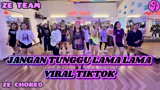 jangan tunggu lama lama viral tiktok zumba dance workout senam kreasi ze team balikpapan 