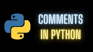 Comments in Python Python Tutorials