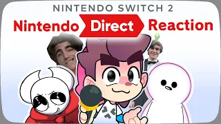 me and the boys react to Nintendo Switch 2 Direct