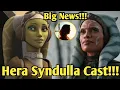 Hera Syndulla Cast For The Ahsoka Series