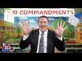 Easy way to learn the 10 Commandments kids Sunday school