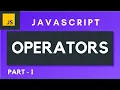JavaScript Arithmetic Operators Tutorial in Hindi Assignment Comparison Logical Bitwise