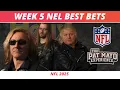 Download Lagu NFL Week 5 Best Bets, Teasers, Survivor Picks | 2025 NFL Picks \u0026 Game Previews