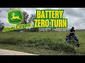 John Deere Electric Zero Turn VS Long Grass ZTrak Z370R Test