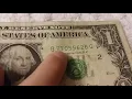 1963 one dollar bill signed by Joseph W Barr