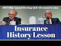 Warren Buffett Gives An Insurance History Lesson - State Farm, USAA, GEICO (1997 Q28 pm)