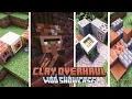 NEW USES FOR CLAY in Minecraft Full Mod Review Clay Overhaul