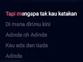 Download Lagu Wali Band - Adinda (karaoke)