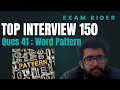 Word Pattern LEETCODE TOP INTERVIEW 150 C