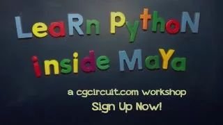Learn Python inside Maya