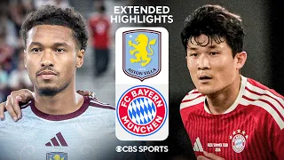 Aston Villa vs Bayern Extended Highlights Summer Friendly CBS Sports Golazo