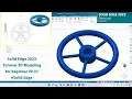 Solid Edge 2023 Tutorial - 3D Modeling for beginner EP 37