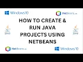 How to create and run java applications in NetBeans 11 1 IDE 2022