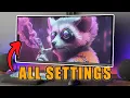 Alienware QD-OLED AW3423DWF Settings Guide - R and SDR