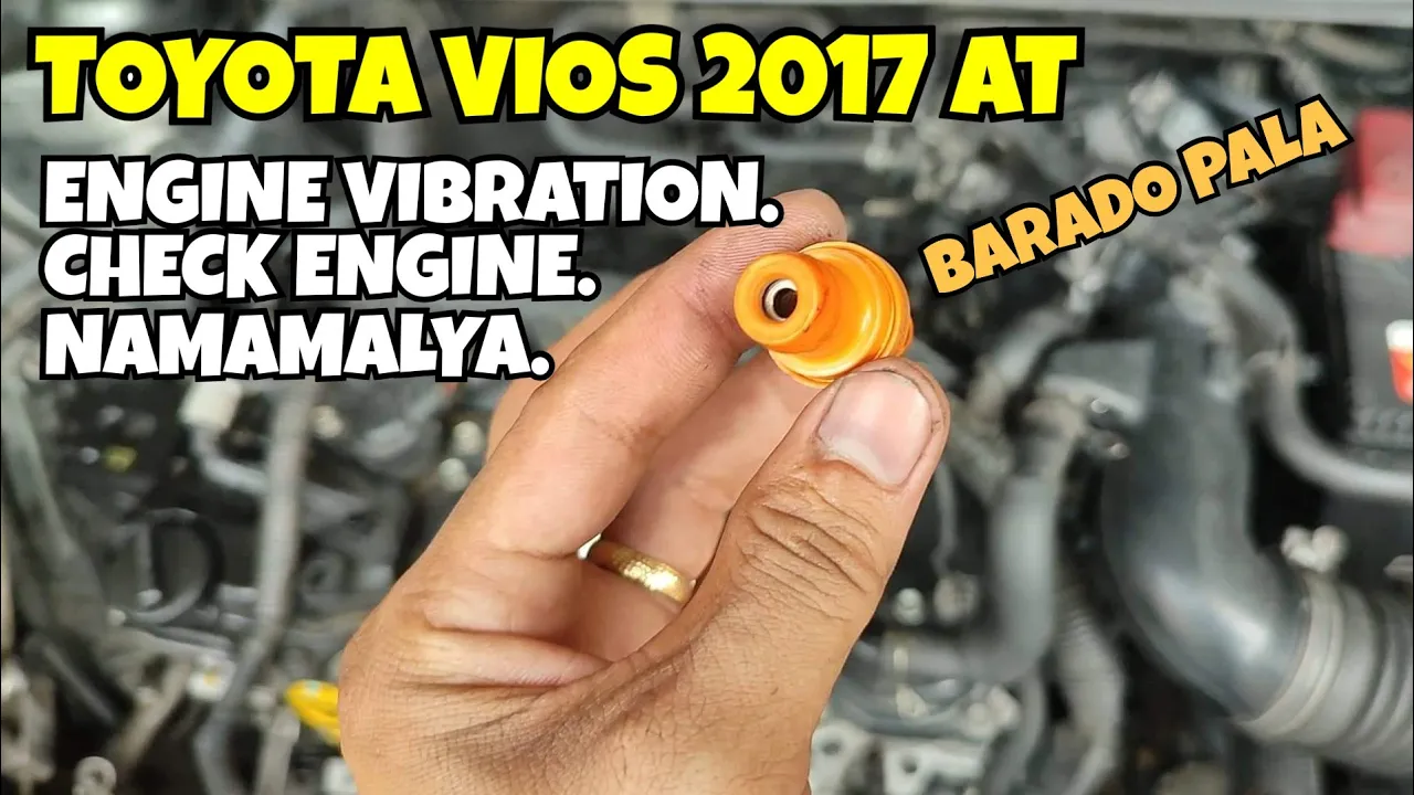 TOYOTA VIOS 2017 ENGINE VIBRATION, PALYADO, MISFIRE.