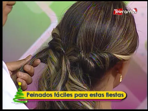 Peinados fáciles para estas fiestas