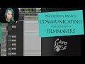 Pro Tools Basics Communicating with Collaborators by Sharing Timecode