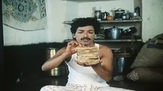 kashinath eating chapati comedy scenes old kannada movie best comedy from sura sundaranga