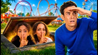 SANA ET LINA construisent une PIÈCE SECRÈTE dans un PARC D'ATTRACTION ! (@sanaetlinaofficiel)