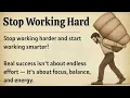 Stop Working Hard Work Smart Protect Your Energy The Secret to True Success Peace of Mind