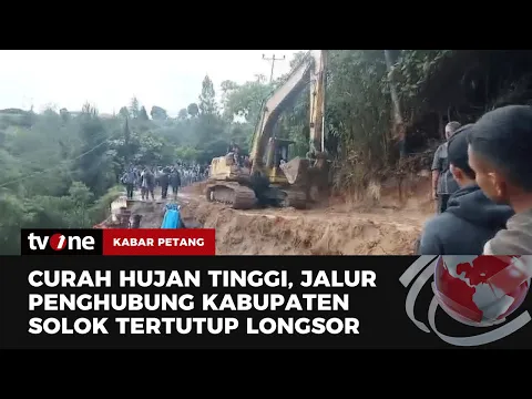 Amblas Hingga 2 Meter, Jalan Nasional Solok Selatan Lumpuh Total
