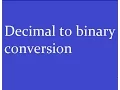 C Program to Convert Decimal Numbers to Binary Numbers
