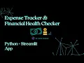 Turning a console-based Expense Tracker into an interactive Streamlit web app