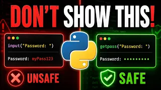 Don t Let Your Python Passwords Leak in the Terminal